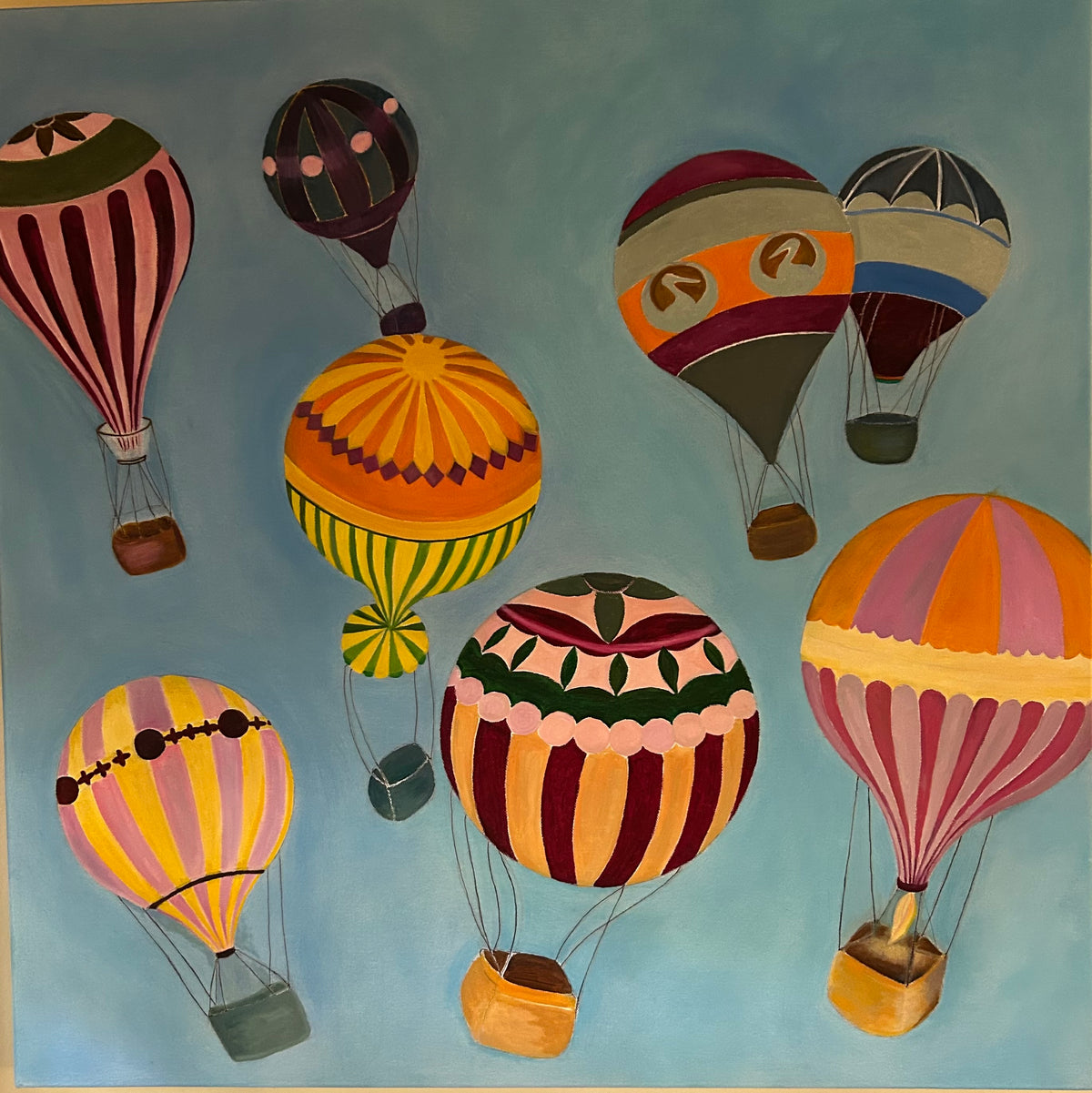"Higher than a Kite " original artwork